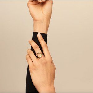 Uno De 50 Shortcut Ring - Gold